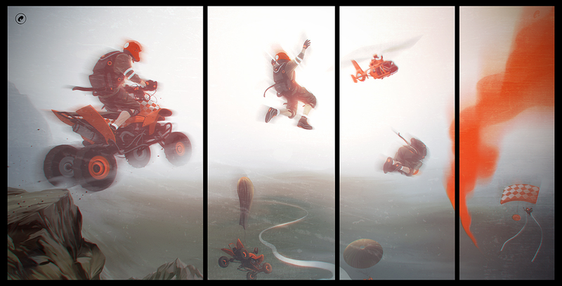 Illustration for article titled If Only Driving Games Actually Looked This Cool